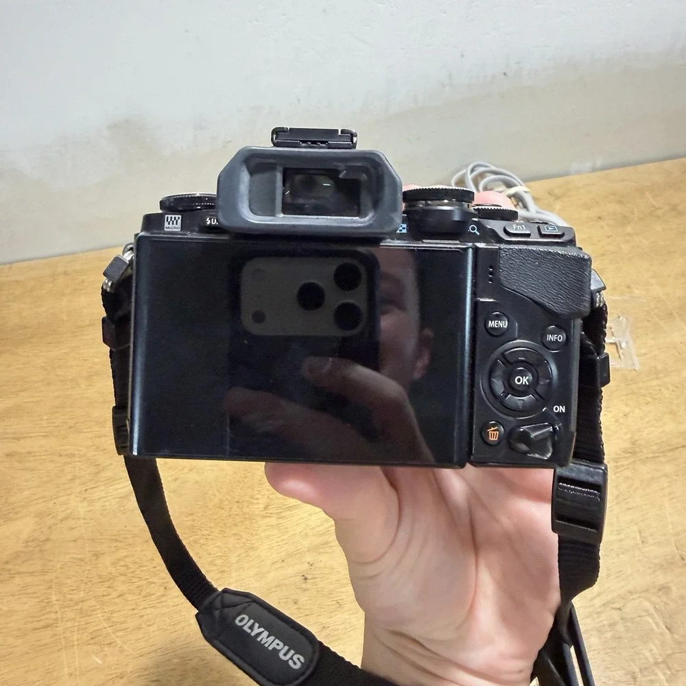 Olympus OM-D E-M10 16MP Mirrorless Camera 14-42mm f/3.5-5.6 Black EM10 Tested